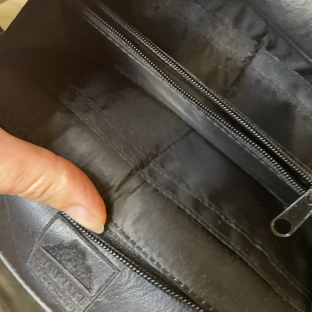 NEW Trailmaker Equipment Faux Leather Black Fanny‎ Pack Waist Bag Hip Bag